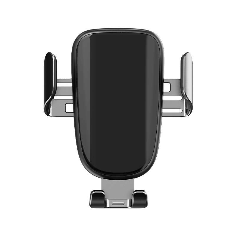 How does the anti-vibration design of the car electric wireless charging stand ensure charging stability and phone safety during bumpy riding?